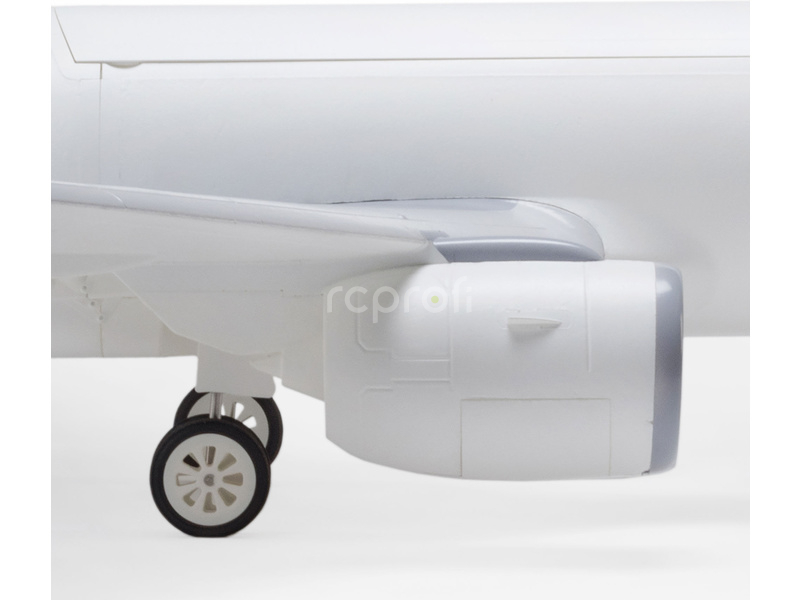 E-flite Airbus A320neo EDF AS3X+ SAFE Select BNF Basic bílý