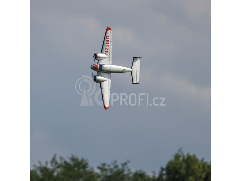 RC letadlo E-flite Beechcraft D18 1.5m BNF Basic