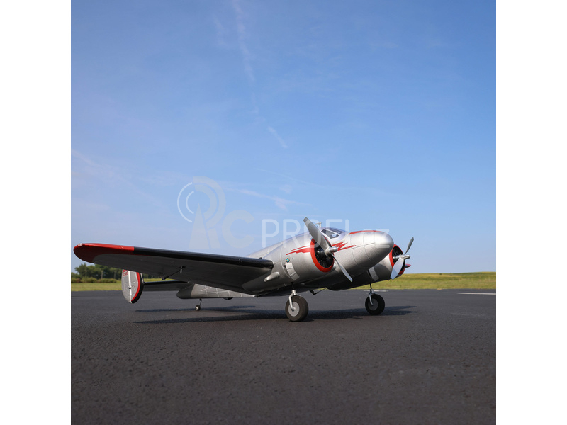 RC letadlo E-flite Beechcraft D18 1.5m BNF Basic