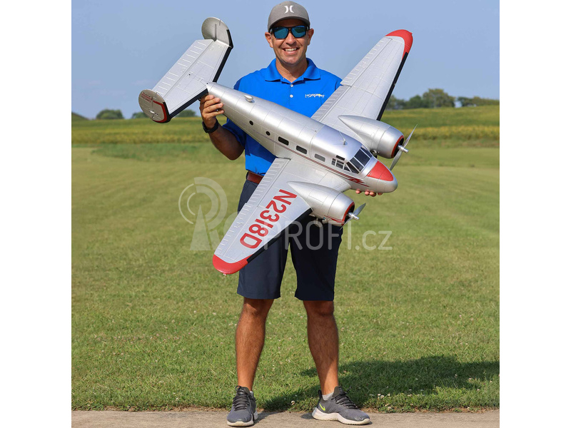 RC letadlo E-flite Beechcraft D18 1.5m PNP