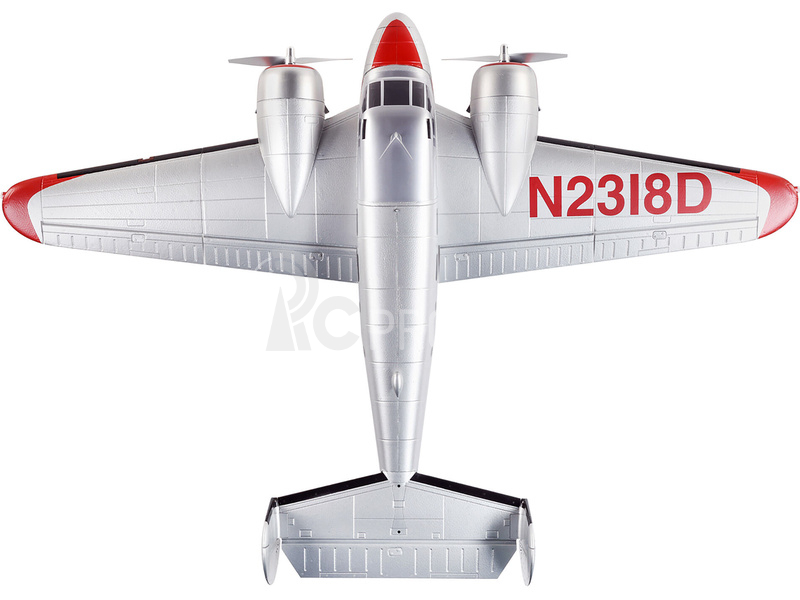 RC letadlo E-flite Beechcraft D18 1.5m PNP