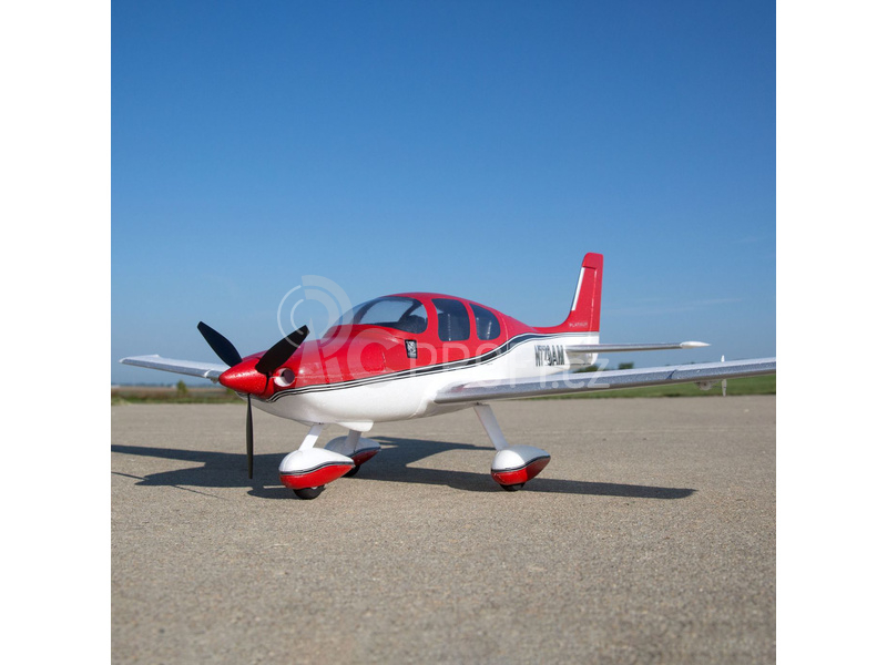 E-flite Cirrus SR22T 0.7m SAFE Select BNF Basic