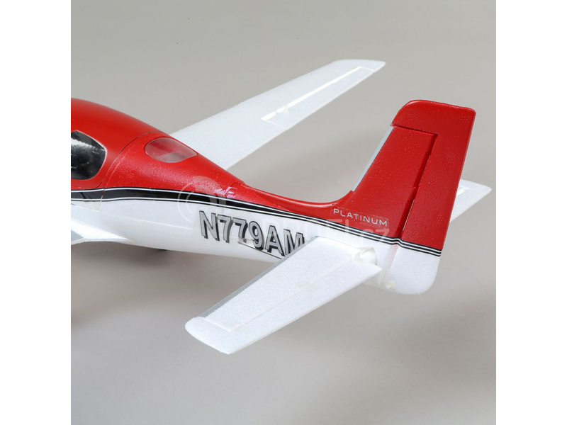 E-flite Cirrus SR22T 0.7m SAFE Select BNF Basic