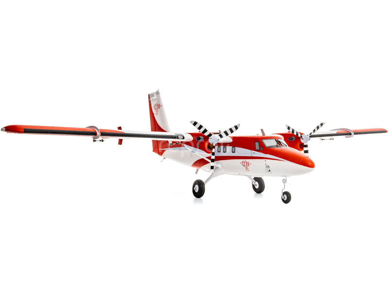 RC letadlo E-flite DHC-6 Twin Otter 1.4m AS3X+ SAFE Select BNF Basic, plováky