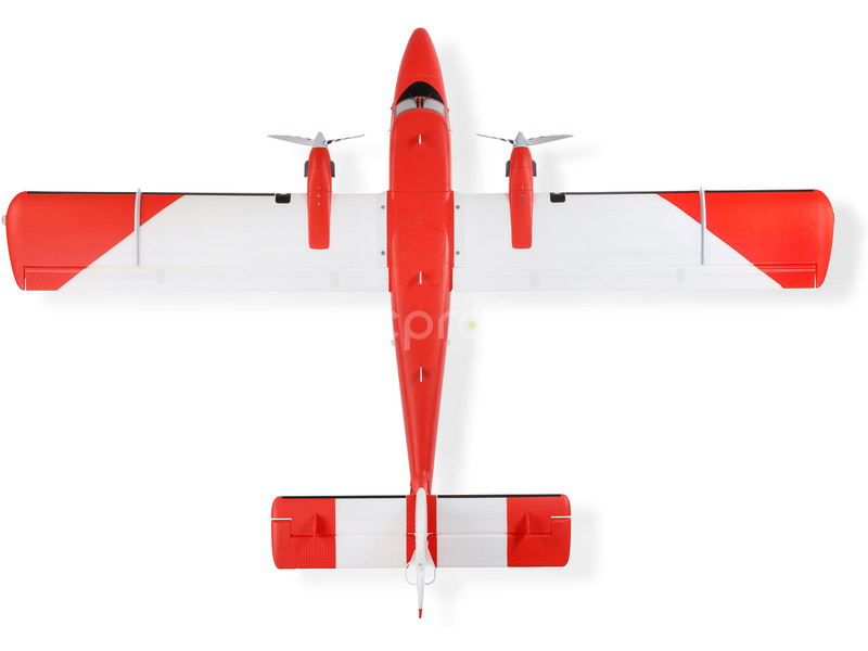 RC letadlo E-flite DHC-6 Twin Otter 1.4m AS3X+ SAFE Select BNF Basic, plováky