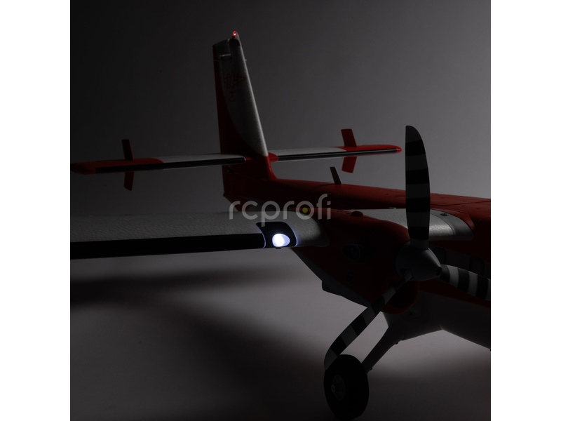 RC letadlo E-flite DHC-6 Twin Otter 1.4m AS3X+ SAFE Select BNF Basic, plováky