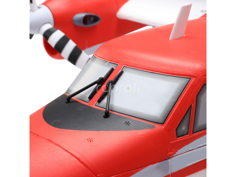 RC letadlo E-flite DHC-6 Twin Otter 1.4m AS3X+ SAFE Select BNF Basic, plováky