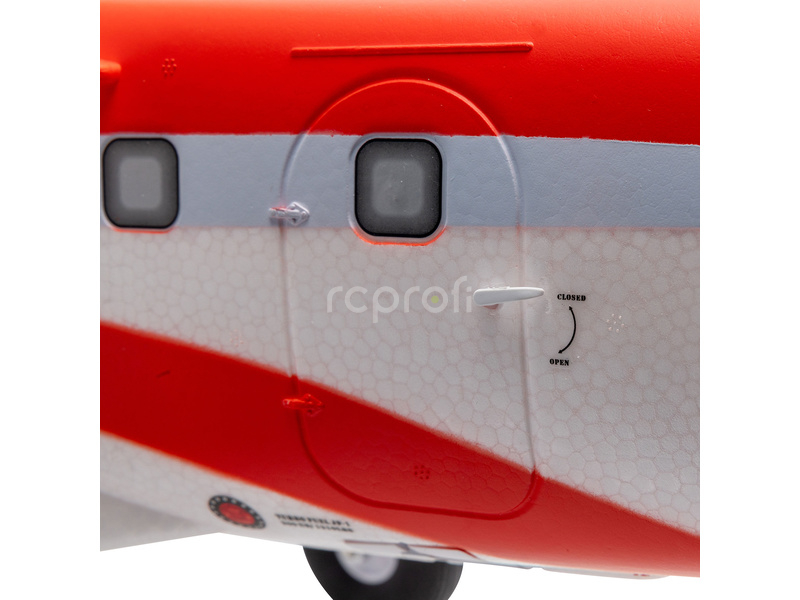 RC letadlo E-flite DHC-6 Twin Otter 1.4m AS3X+ SAFE Select BNF Basic, plováky