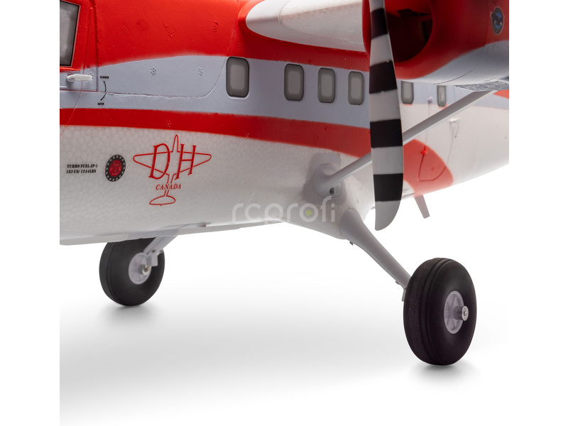 RC letadlo E-flite DHC-6 Twin Otter 1.4m AS3X+ SAFE Select BNF Basic, plováky