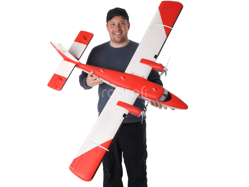 RC letadlo E-flite DHC-6 Twin Otter 1.4m AS3X+ SAFE Select BNF Basic, plováky