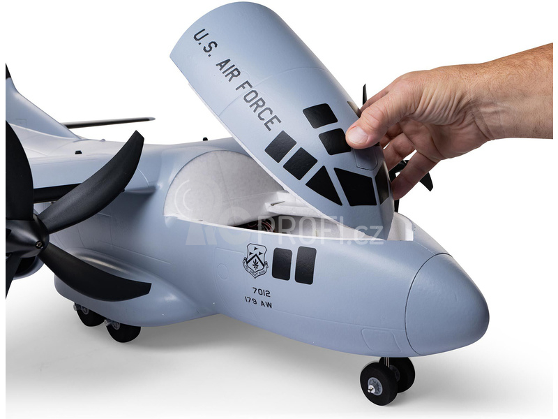 RC letadlo E-flite EC-1500 Twin 1.5m SAFE Select AS3X BNF Basic
