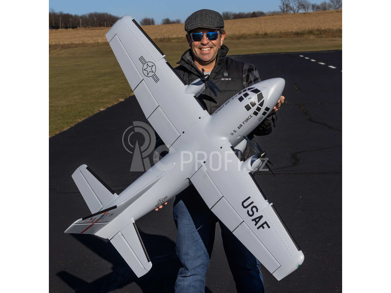 RC letadlo E-flite EC-1500 Twin 1.5m SAFE Select AS3X BNF Basic