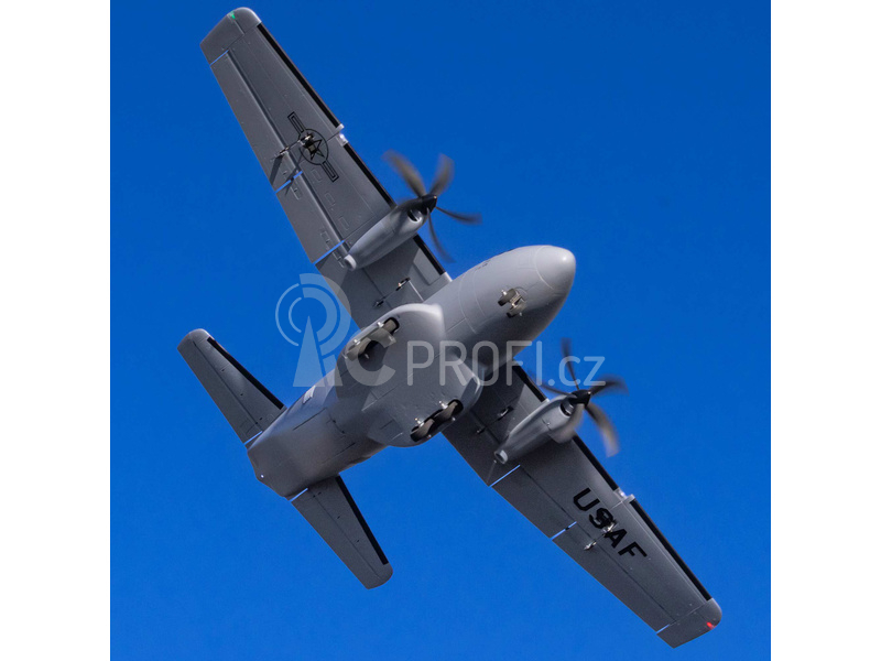 RC letadlo E-flite EC-1500 Twin 1.5m SAFE Select AS3X BNF Basic