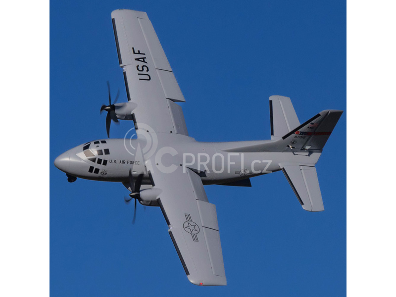 RC letadlo E-flite EC-1500 Twin 1.5m SAFE Select AS3X BNF Basic