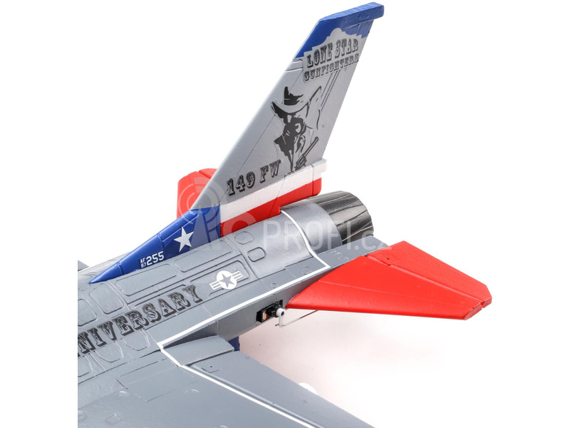 E-flite F-16 Falcon 0.7m SAFE Select BNF Basic