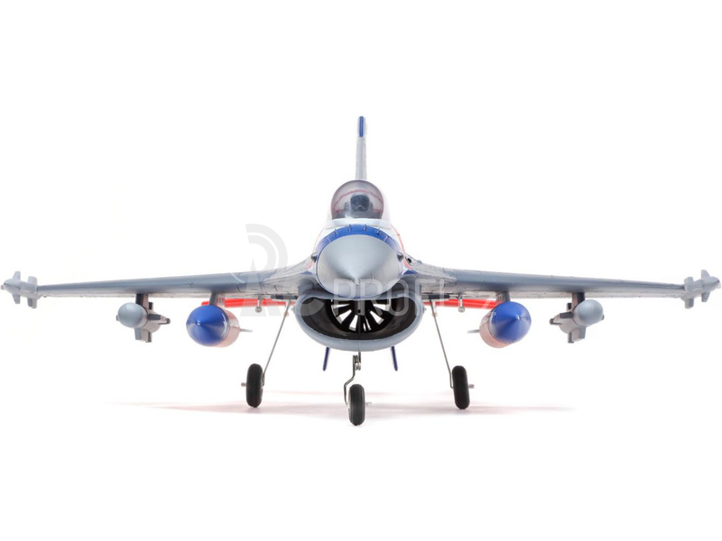 E-flite F-16 Falcon 0.7m SAFE Select BNF Basic