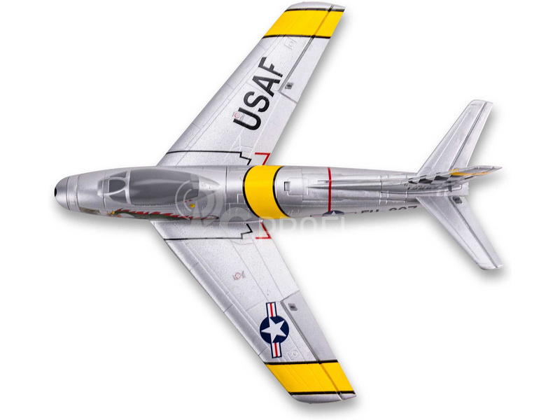RC letadlo E-flite F-86 Sabre 0.44m BNF Basic