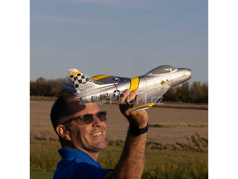 RC letadlo E-flite F-86 Sabre 0.44m BNF Basic