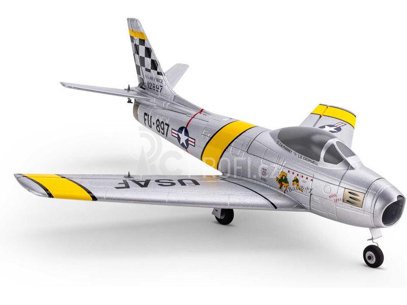 RC letadlo E-flite F-86 Sabre 0.44m BNF Basic