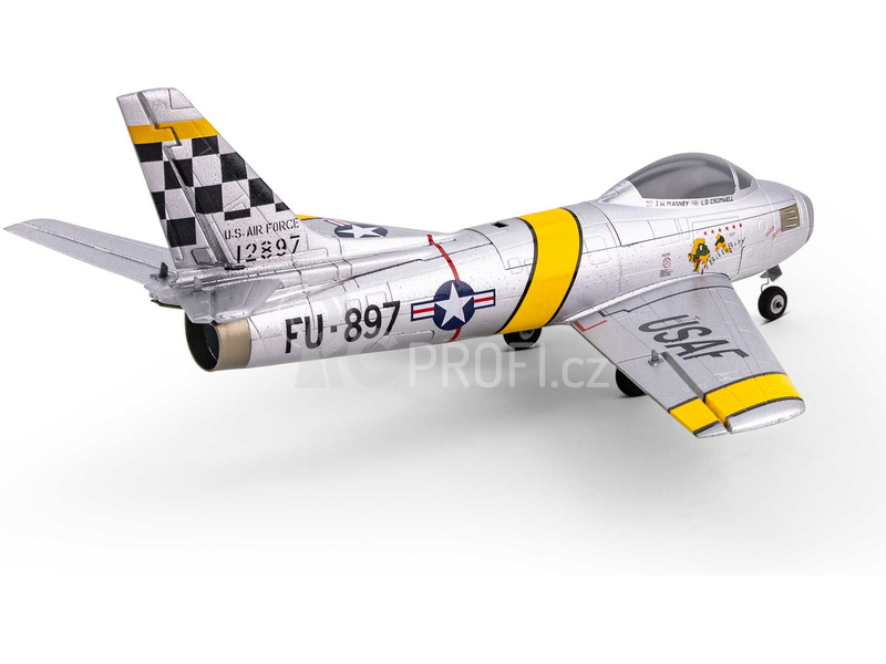 RC letadlo E-flite F-86 Sabre 0.44m BNF Basic