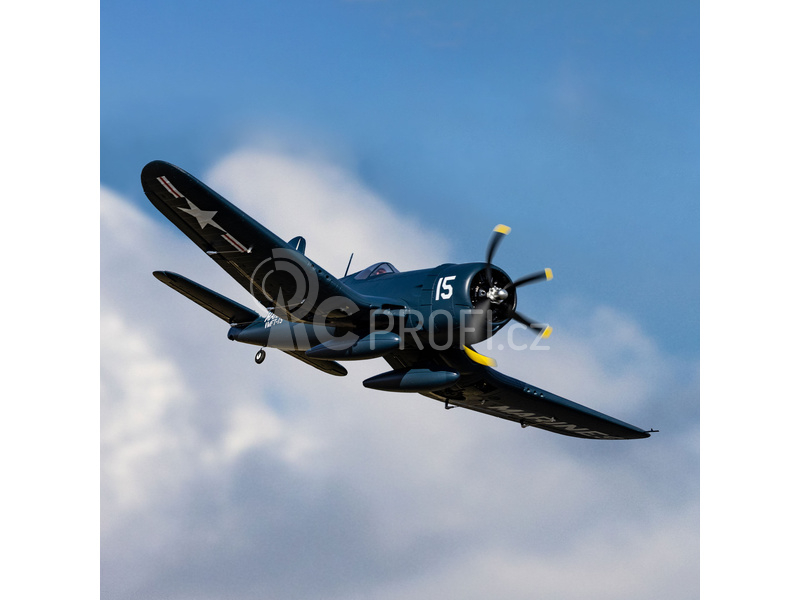 RC letadlo E-flite F4U-4 Corsair 1.2m Smart BNF Basic