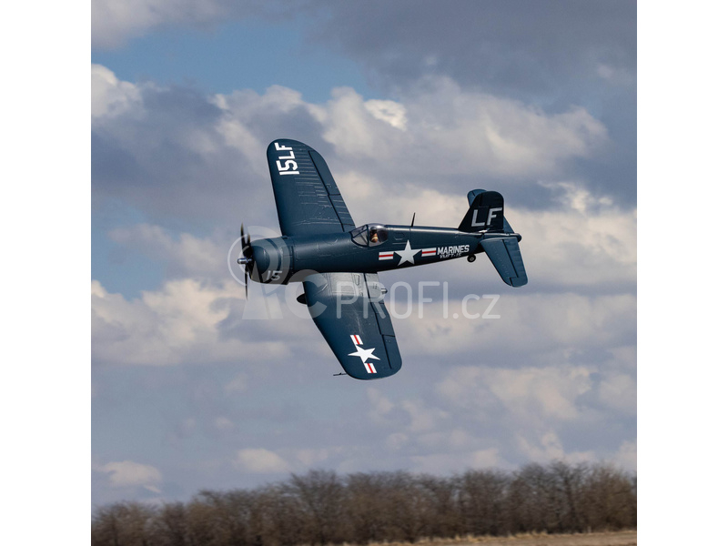 RC letadlo E-flite F4U-4 Corsair 1.2m Smart BNF Basic