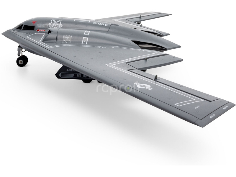 E-flite Micro B-2 Spirit Twin 30mm EDF BNF Basic