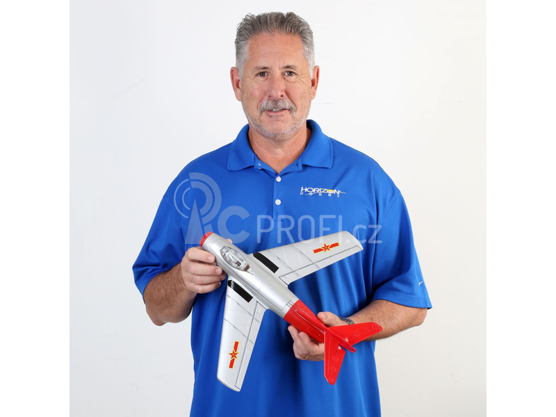 E-flite MiG-15 0.4m SAFE Select BNF Basic