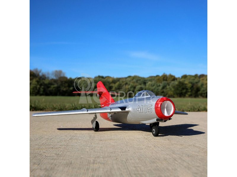 E-flite MiG-15 0.4m SAFE Select BNF Basic