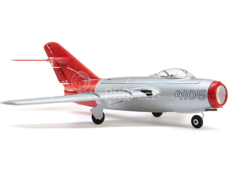 E-flite MiG-15 0.4m SAFE Select BNF Basic