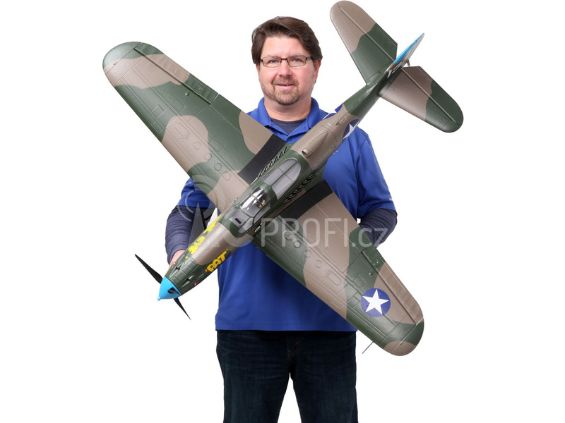 E-flite P-39 Airacobra 1.2m SAFE Select BNF Basic