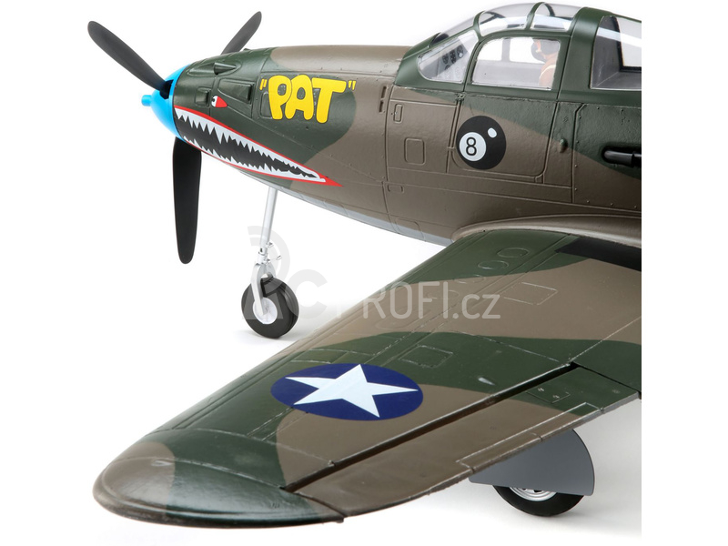 E-flite P-39 Airacobra 1.2m SAFE Select BNF Basic
