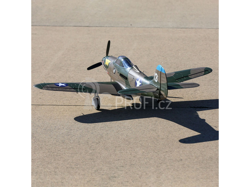 E-flite P-39 Airacobra 1.2m SAFE Select BNF Basic