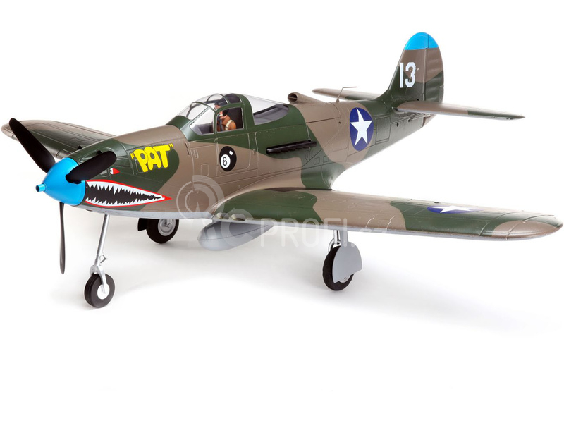 E-flite P-39 Airacobra 1.2m SAFE Select BNF Basic