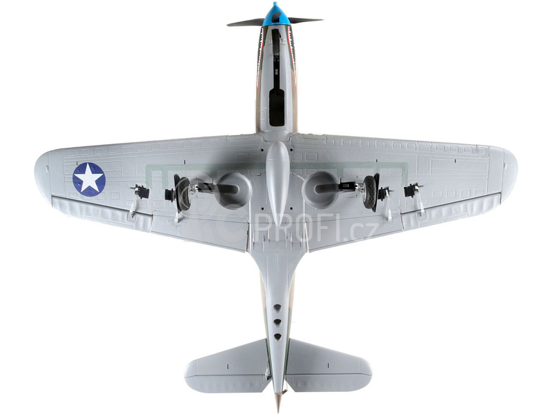 E-flite P-39 Airacobra 1.2m SAFE Select BNF Basic