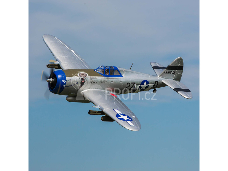 RC letadlo E-flite P-47 Razorback 1.2m PNP