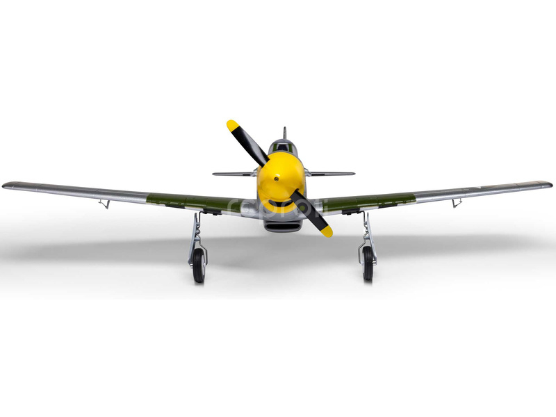 RC letadlo E-flite P-51D Mustang 1.0m AS3X+ SAFE Select BNF Basic