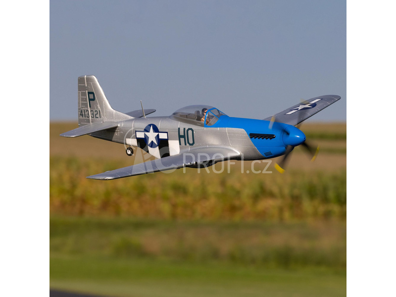 RC letadlo E-flite P-51D Mustang 1.2m PNP