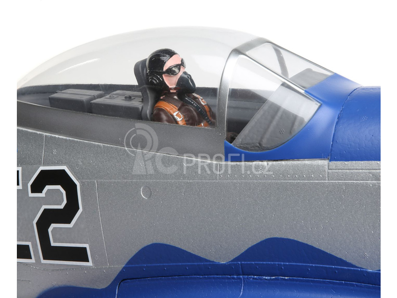 RC letadlo E-flite P-51D Mustang 1.5m BNF Basic