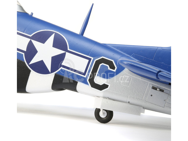 RC letadlo E-flite P-51D Mustang 1.5m BNF Basic