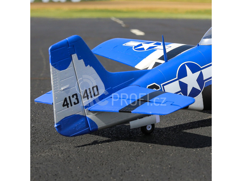 RC letadlo E-flite P-51D Mustang 1.5m BNF Basic