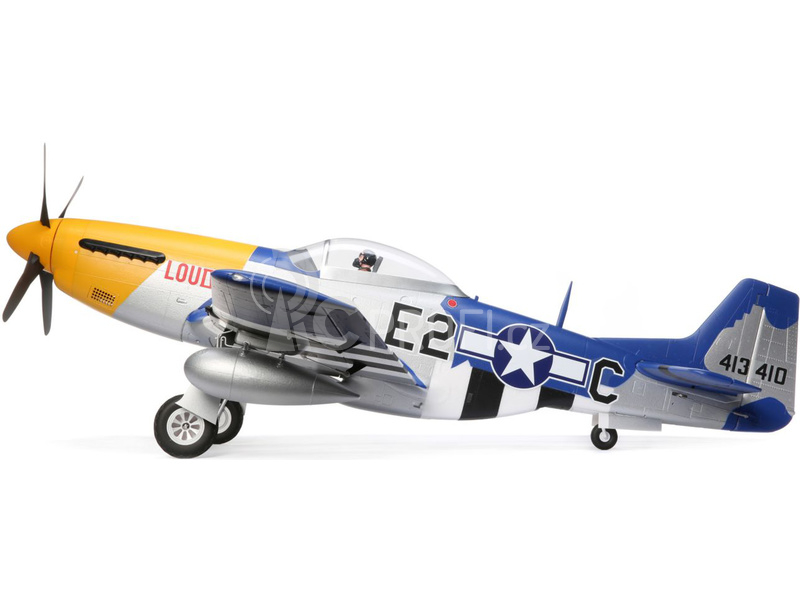 RC letadlo E-flite P-51D Mustang 1.5m BNF Basic