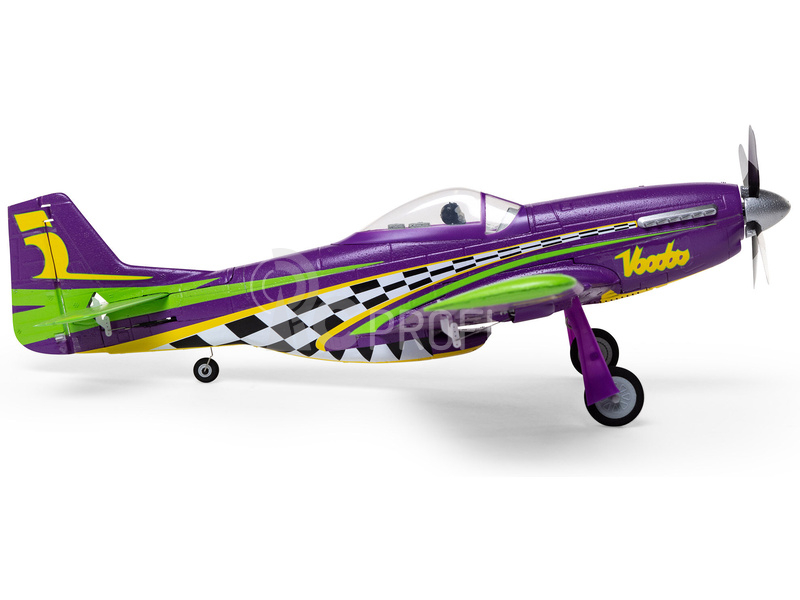 RC letadlo E-flite P-51D Voodoo 0.44m SAFE Select BNF Basic
