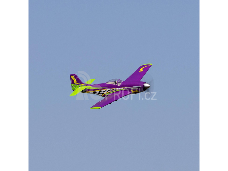 RC letadlo E-flite P-51D Voodoo 0.44m SAFE Select BNF Basic