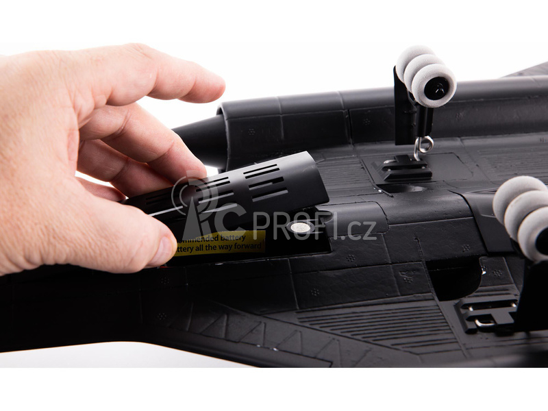 RC letadlo E-flite SR-71 Blackbird 0.96m AS3X SAFE Select BNF Basic