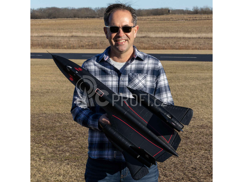 RC letadlo E-flite SR-71 Blackbird 0.96m AS3X SAFE Select BNF Basic