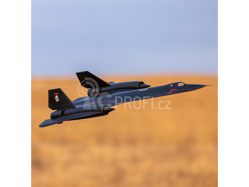RC letadlo E-flite SR-71 Blackbird 0.96m AS3X SAFE Select BNF Basic