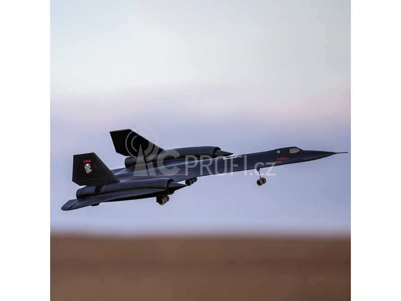RC letadlo E-flite SR-71 Blackbird 0.96m AS3X SAFE Select BNF Basic