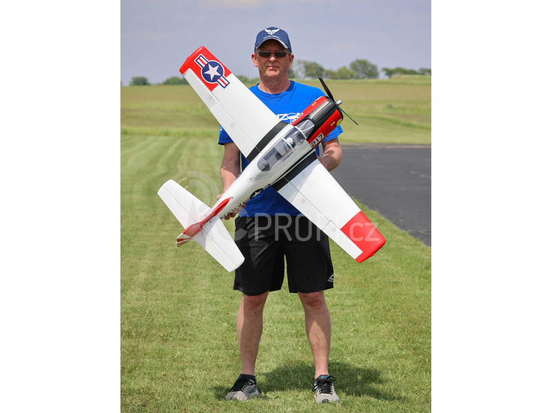 RC letadlo E-flite T-28 Trojan 1.2m Smart BNF Basic