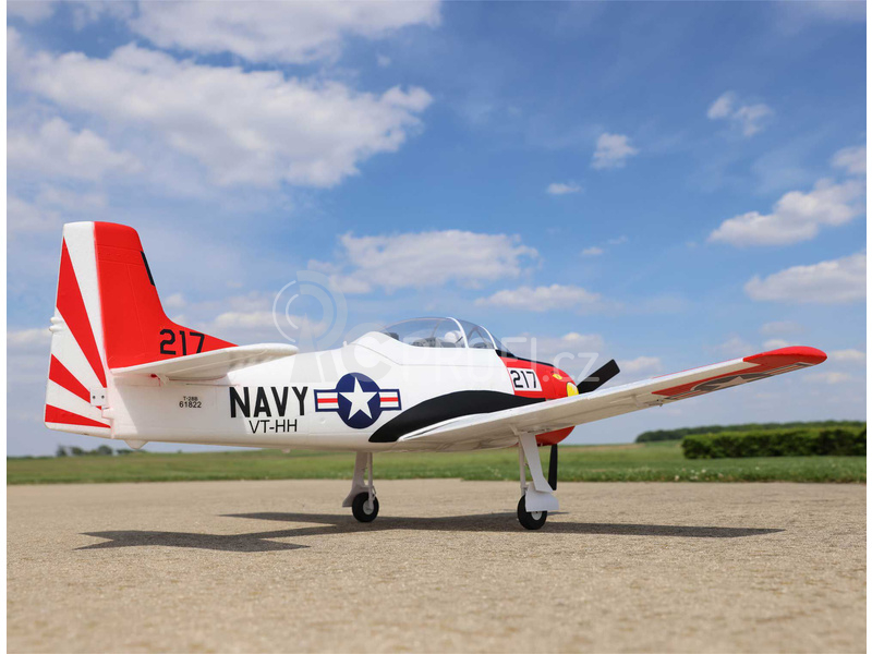 RC letadlo E-flite T-28 Trojan 1.2m Smart PNP